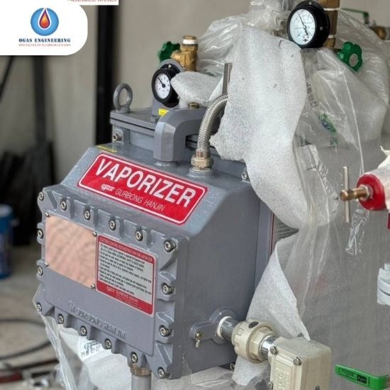 Overhaul หม้อต้มแก๊ส LPG Vaporizer - รับเดินท่อและติดตั้งระบบแก๊ส LPG, NG, LNG - โอแก๊ส เอ็นจิเนียริ่ง