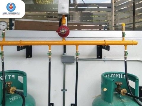 บริการรับเดินท่อแก๊สร้านอาหาร